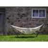 Vivere Double Deluxe Fringe Natural Hammock with Stand 9-ft 1 Vivere Double Deluxe Fringe Natural Hammock with Stand 9-ft -VIVERE Sales Shop 330608193 MainImage 001 l