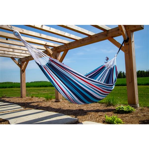 Vivere Brazilian Style Hammock Double - Denim - 12-ft 3 Vivere Brazilian Style Hammock Double - Denim - 12-ft