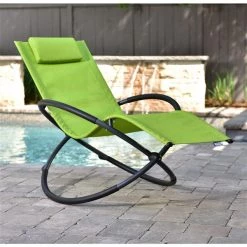 Vivere Orbital Single Lounge chair - Green Apple
