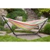 Vivere Double Polyester Hammock with Stand -VIVERE Sales Shop 330608274 MainImage 001 l