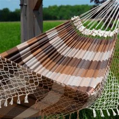 Vivere Brazilian Double Hammock - Cotton - Brazilwood -VIVERE Sales Shop 330767400 AlternateImage2 l