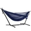 Vivere Double Hammock - Mesh - with Stand - Navy/Turquoise -VIVERE Sales Shop 330767402 MainImage 001 l