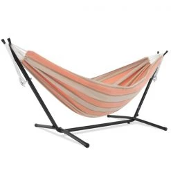 Vivere Sunbrella Hammock - with Stand - Cameo