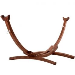 Vivere Arc Hammock Stand - Solid Pine - 10-ft