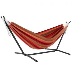 Vivere Sunbrella Hammock - with Stand - Sunset