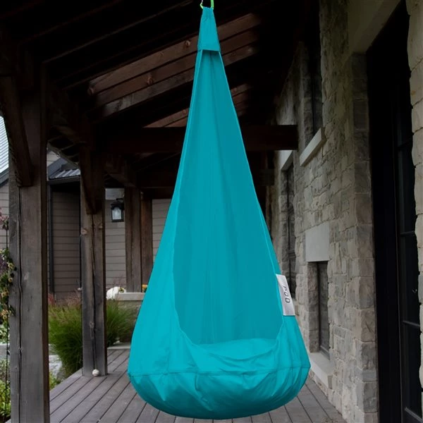 Vivere Candy Floss Hanging Chair with Carabiner and Carry Pouch 4 Vivere Candy Floss Hanging Chair with Carabiner and Carry Pouch - Image 2