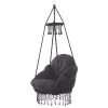 Vivere Eclipse Swivel Macrame Chair with Fringe -VIVERE Sales Shop 330951406 MainImage 001 l