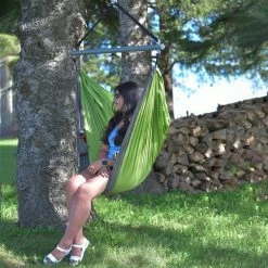 Vivere Apple Nylon Portable Parachute Hammock with Built-In Pockets -VIVERE Sales Shop 330951425 AlternateImage3 l